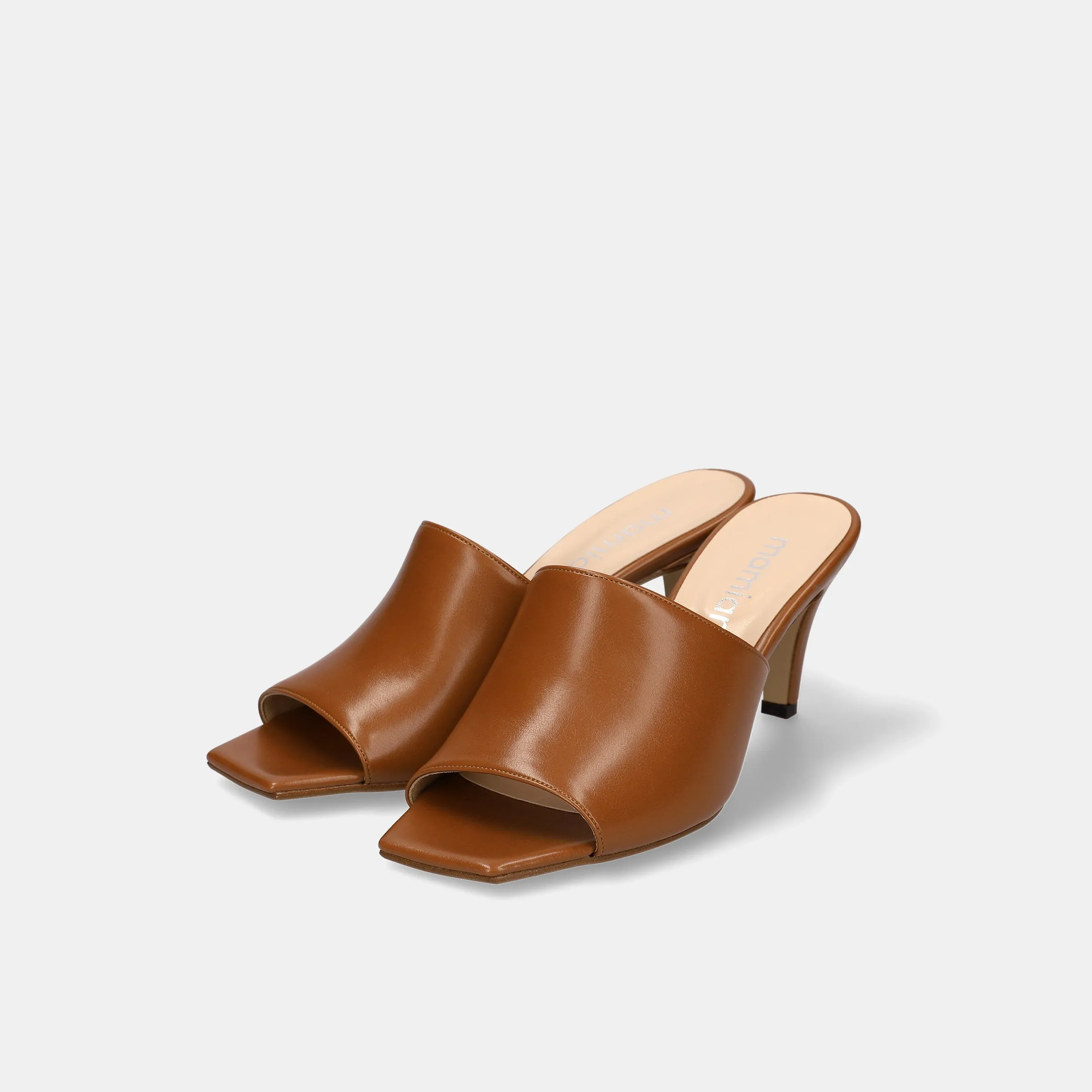 15% OFF: Simple Style Mule (733) C Brown