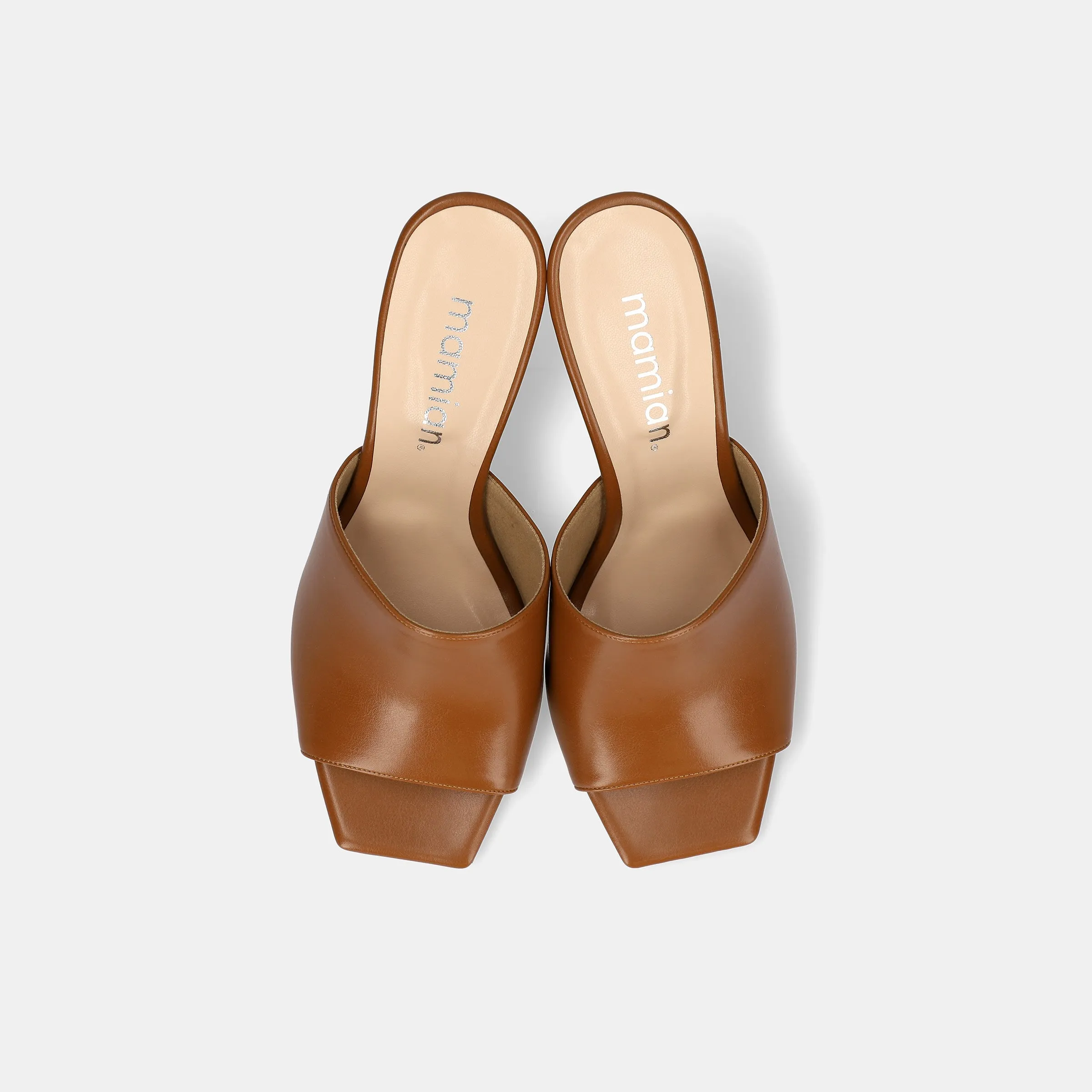 15% OFF: Simple Style Mule (733) C Brown