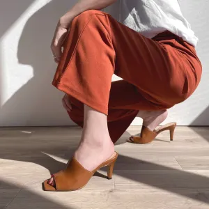 15% OFF: Simple Style Mule (733) C Brown
