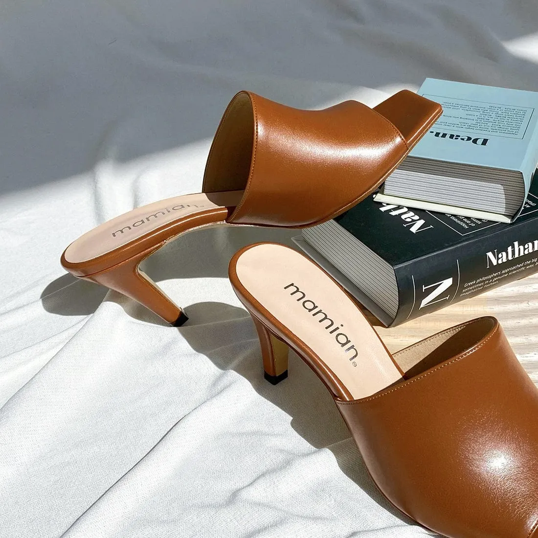 15% OFF: Simple Style Mule (733) C Brown