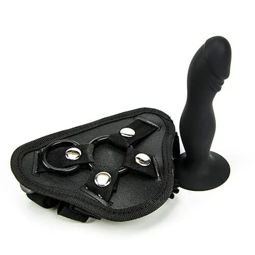 6" Loving Joy Strap On Dildo Kit - Adjustable Harness, Suction Cup