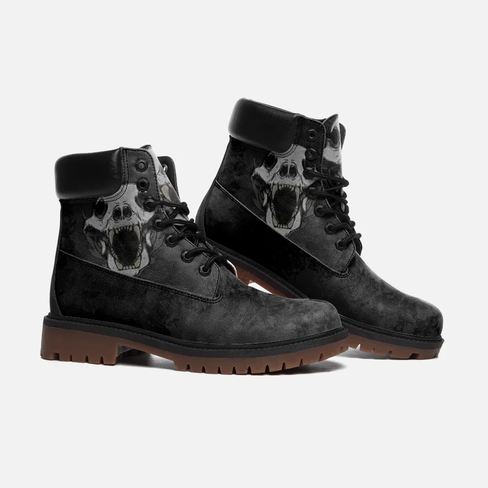 Animal Skulls Casual Leather Lightweight boots TB