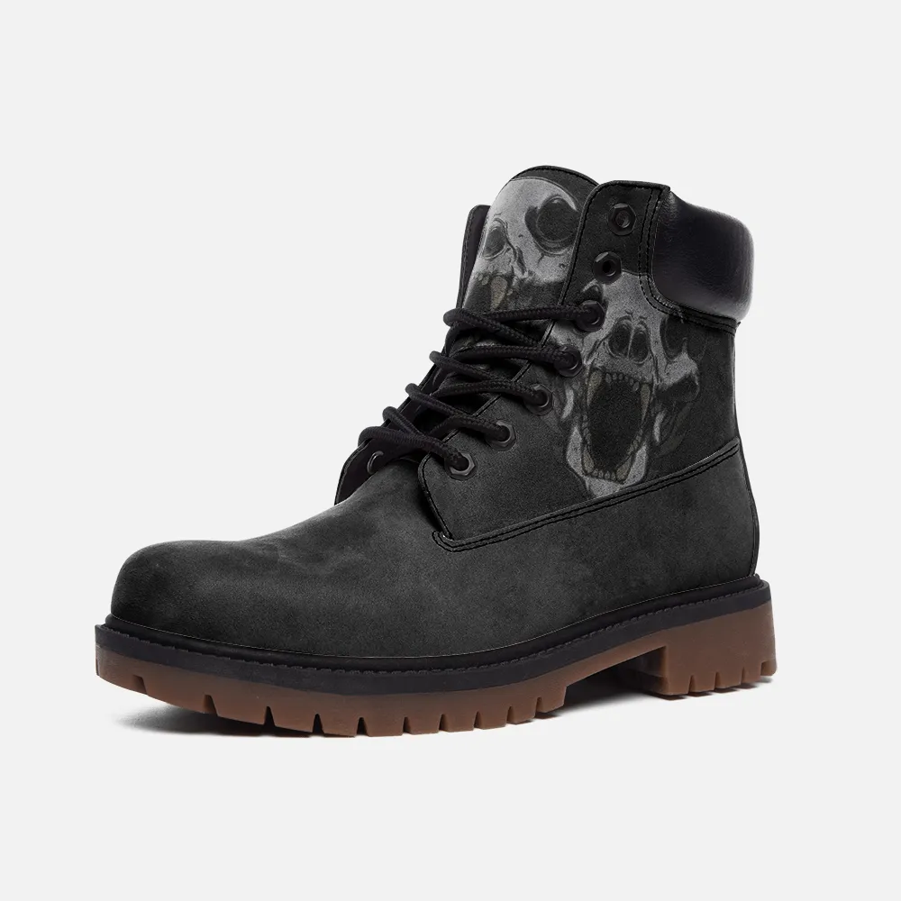 Animal Skulls Casual Leather Lightweight boots TB