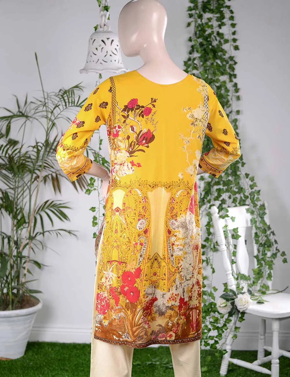 (AR-5A) Ineffable | Un-stitched Embroidered Lawn
