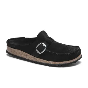 Birkenstock Buckley Narrow Clog (Women) - Black Suede