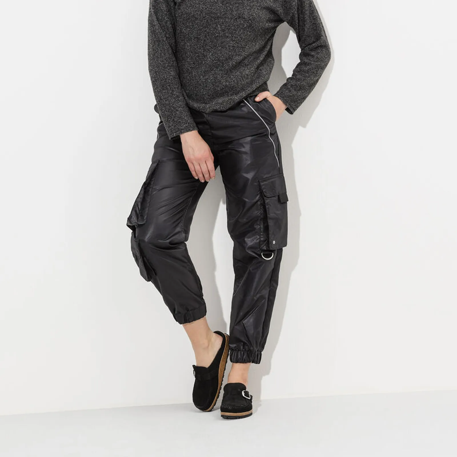 Birkenstock Buckley Narrow Clog (Women) - Black Suede