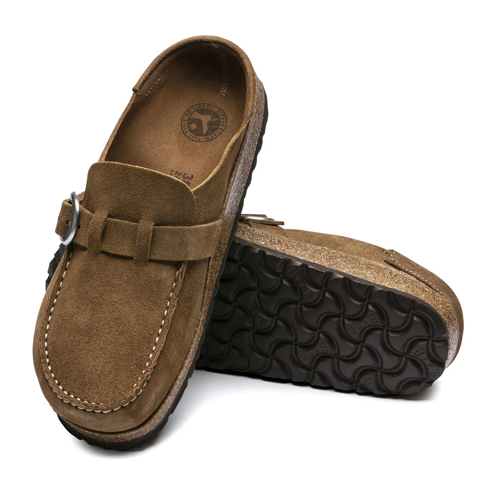 Birkenstock Buckley Narrow Clog (Women) - Tea Suede
