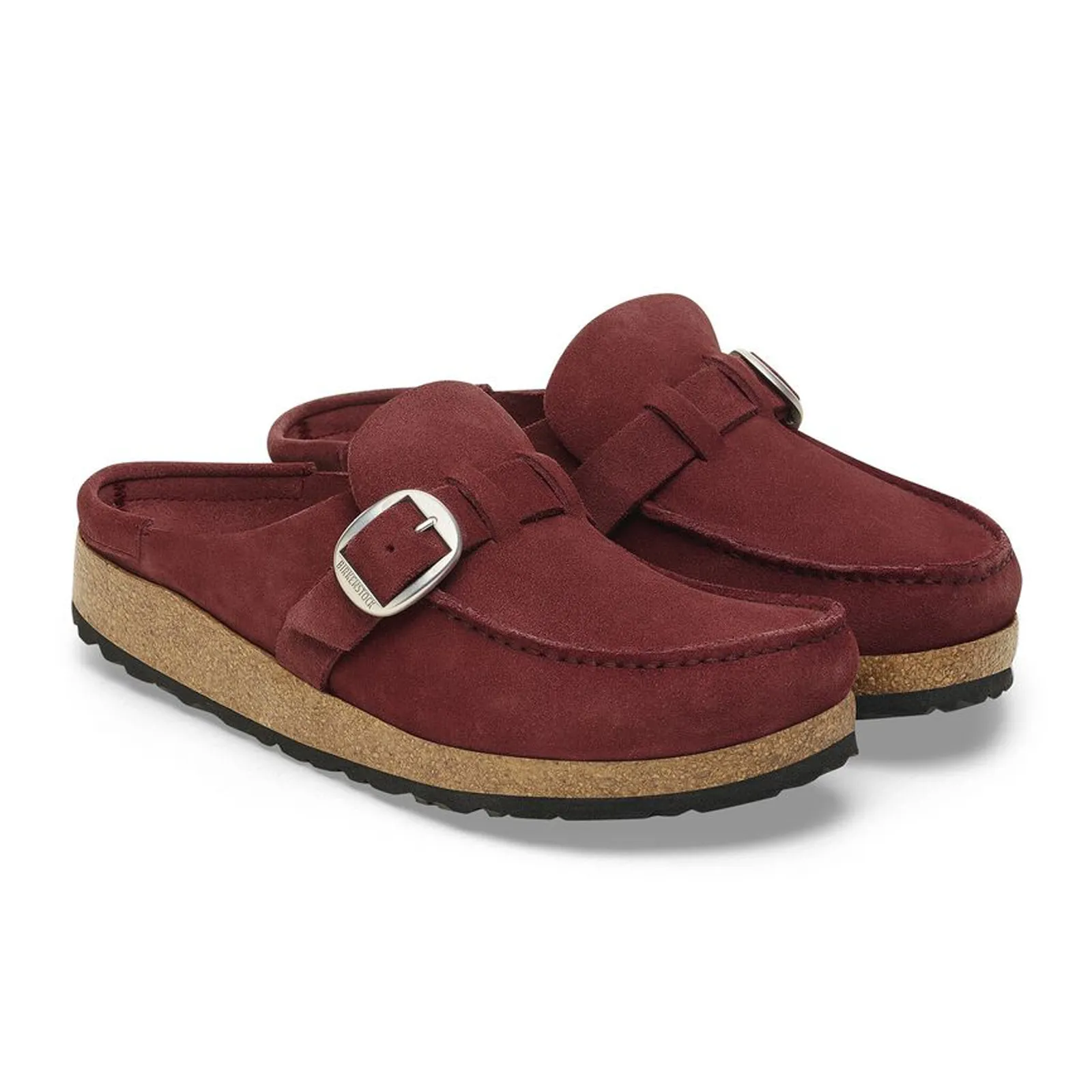 Birkenstock Buckley Narrow Clog (Women) - Zinfandel Suede