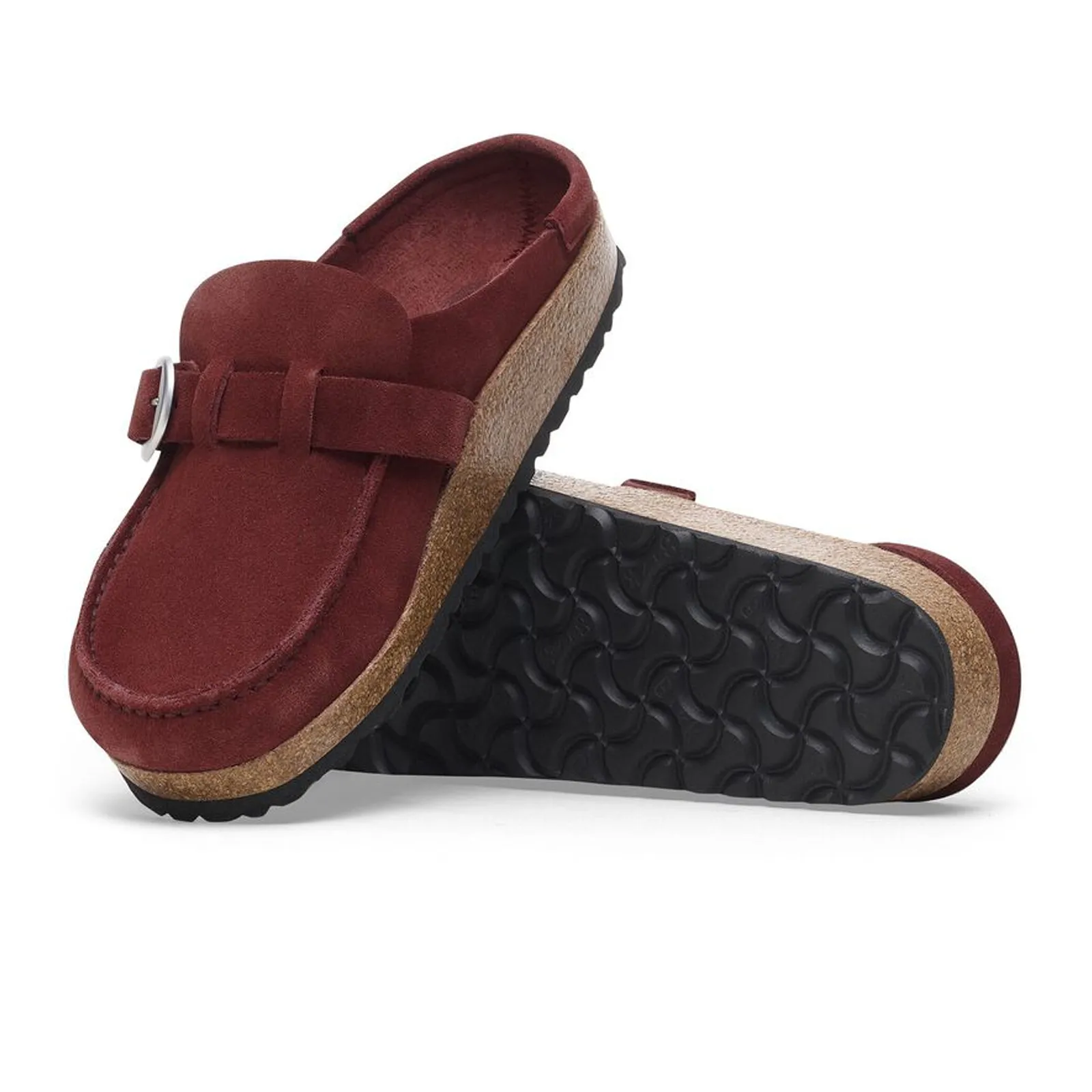 Birkenstock Buckley Narrow Clog (Women) - Zinfandel Suede