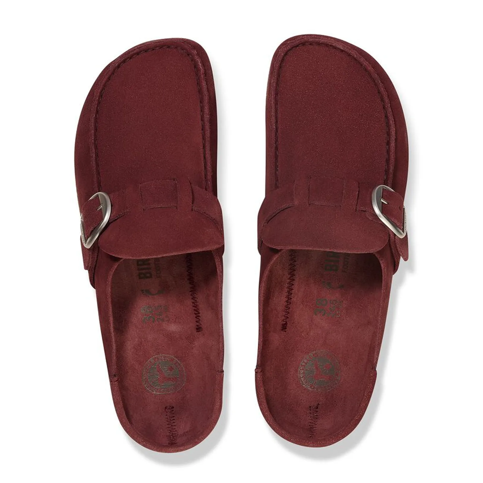 Birkenstock Buckley Narrow Clog (Women) - Zinfandel Suede