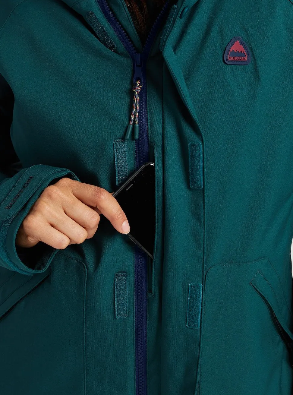 Burton Eastfall Womens Jacket Ponderosa Pine
