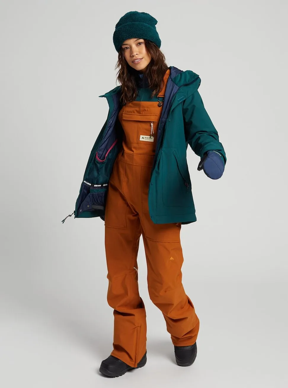 Burton Eastfall Womens Jacket Ponderosa Pine