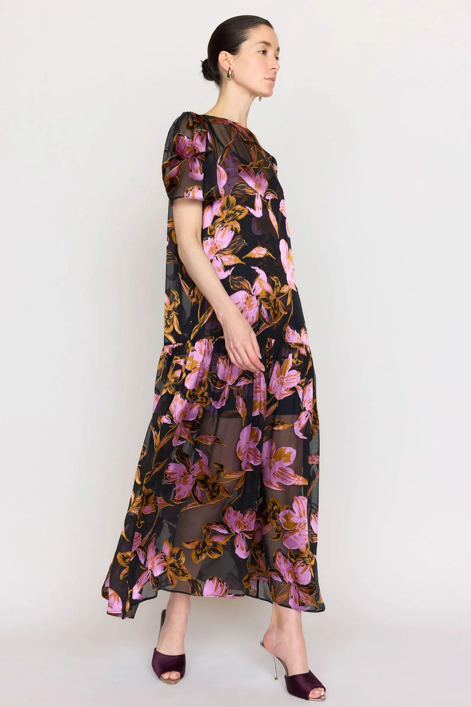 Christy Lynn Adele Dress in Evening Lily