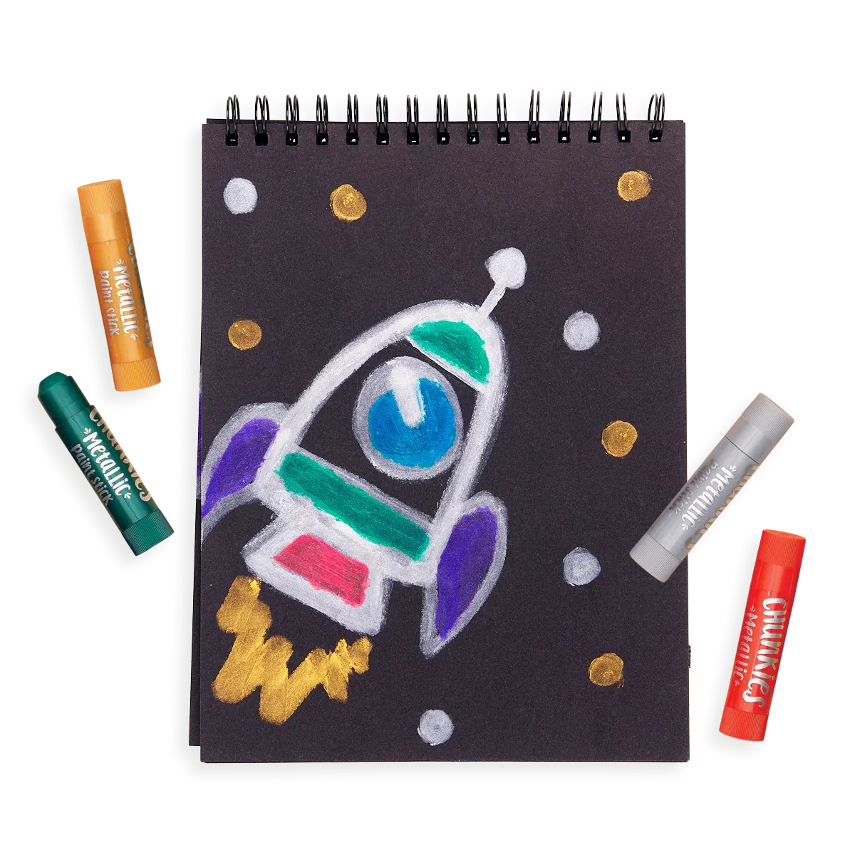 Chunkies Paint Sticks - Metallic - Set of 6