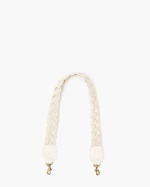 Clare V. - Shoulder Strap - Cream Braided Rope