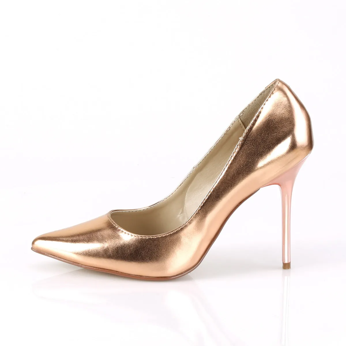 CLASSIQUE-20  Rose Gold Metallic Pu
