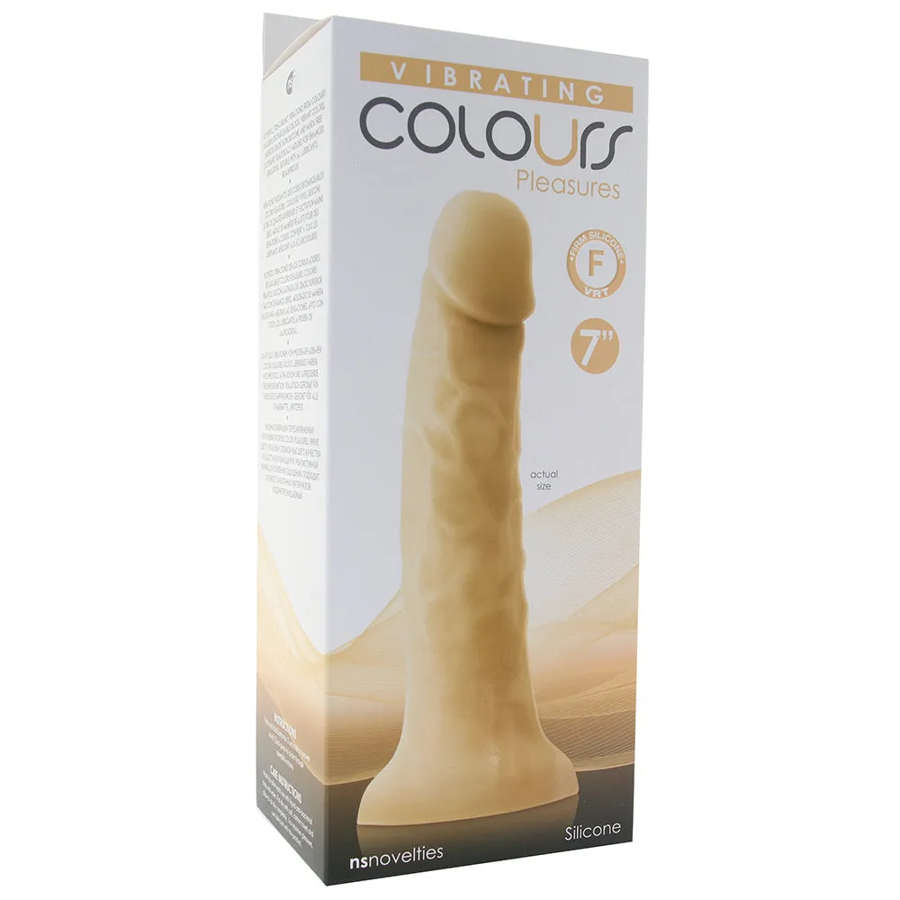 Colours Pleasures 7 in. Vibrating Dong Light | Dildo