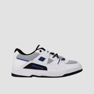 DC Construct Shoes - White/Grey/Blue