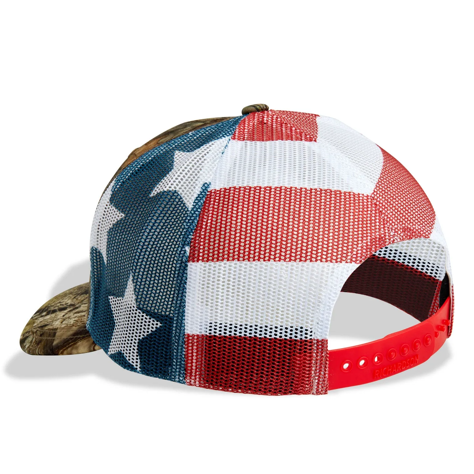 Dead Fish Hook Patriotic Skull Hat