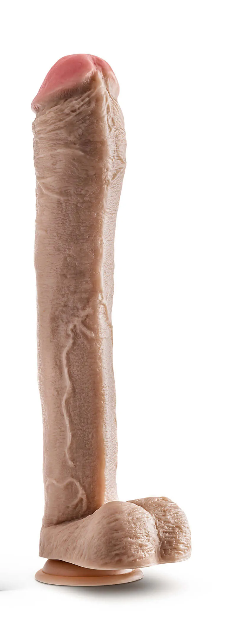 Dr. Skin - Mr. Ed - 13 Inch Dildo With Balls -  Beige