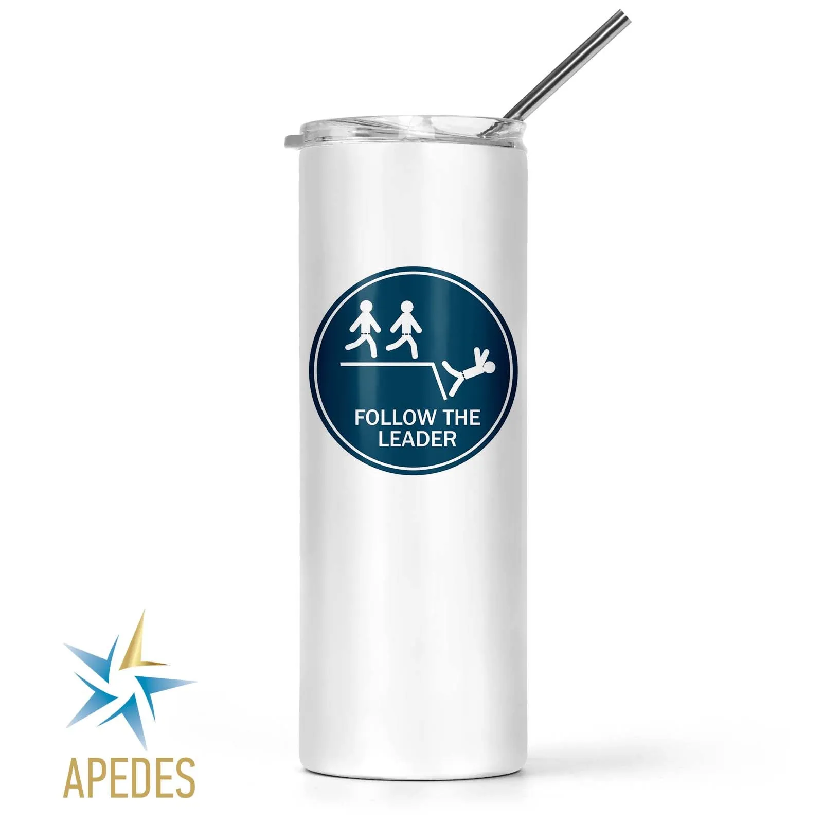 Follow The Leader Stainless Steel Skinny Tumbler 20 OZ