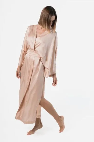 Geranio Silk Kimono