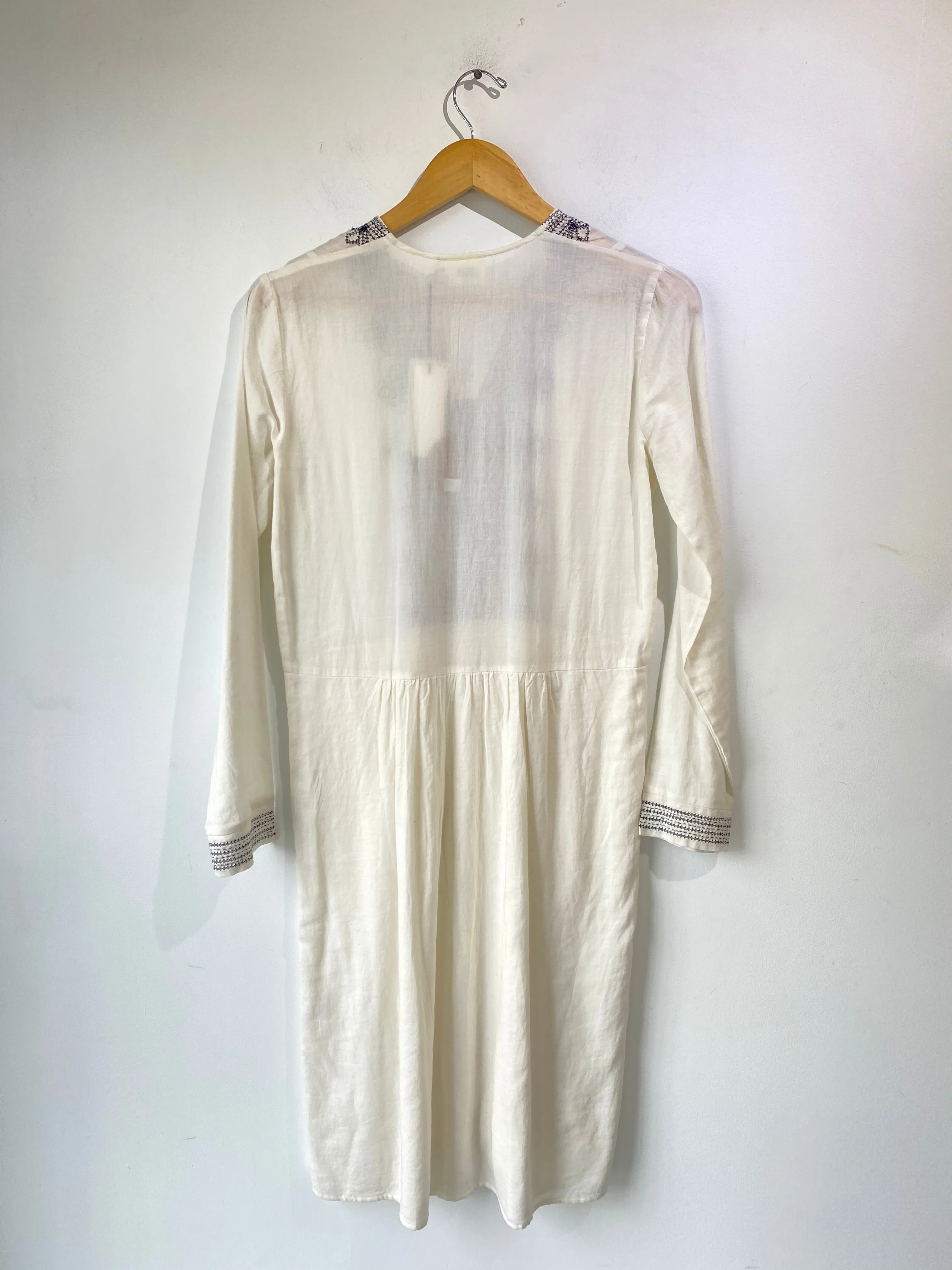 Hartford White Embroidered Dress