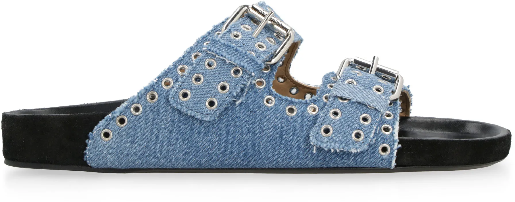Lennyo denim mules