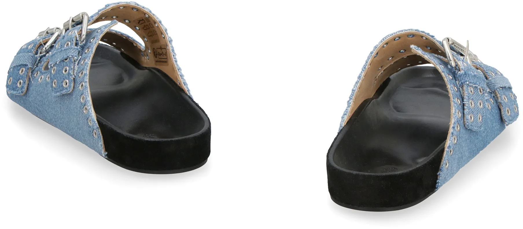 Lennyo denim mules