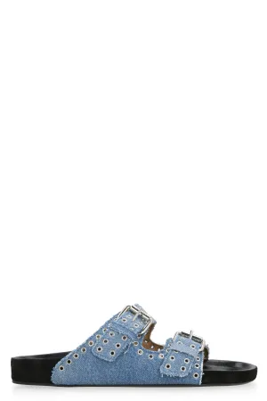 Lennyo denim mules