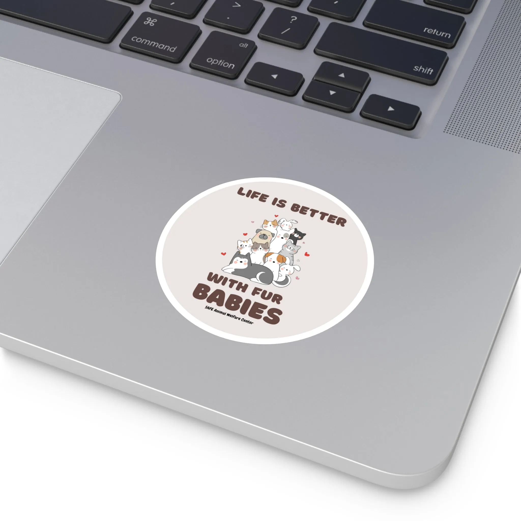 Life is good! Round Stickers, Indoor\Outdoor