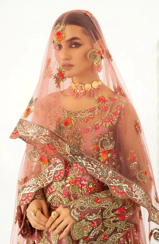 Pink Kameez Trouser Dupatta Pakistani Wedding Dress