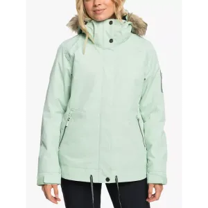 ROXY Meade Jacket Womens - Cameo Green