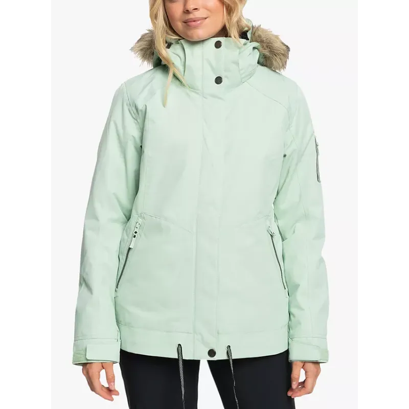 ROXY Meade Jacket Womens - Cameo Green