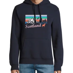 Scotland Stag Eagle Mountain Hoody