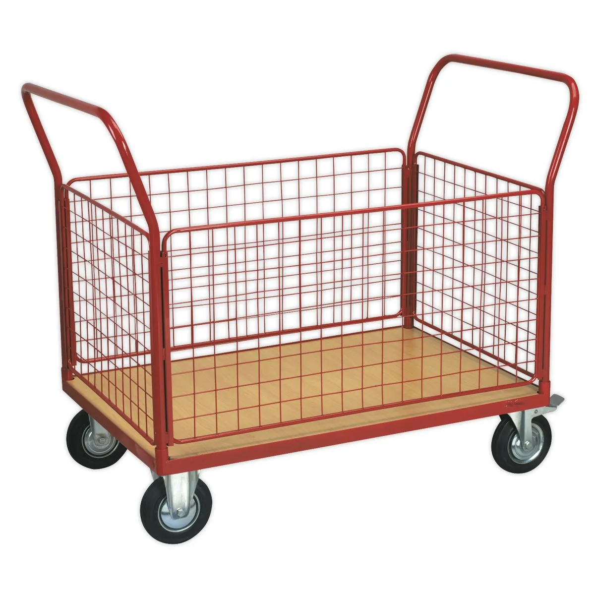 Sealey Platform Truck with 4 Removable Sides 300kg 1200 x 800mm