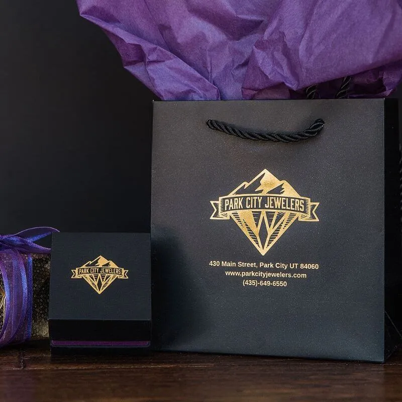 Silhouette Mountain Peak Pendant