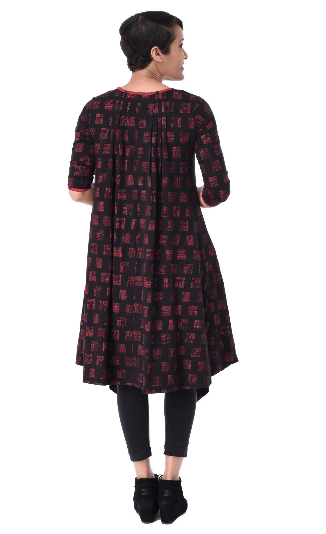 Snapdragon & Twig Black Cherry Lexi Tunic/Dress