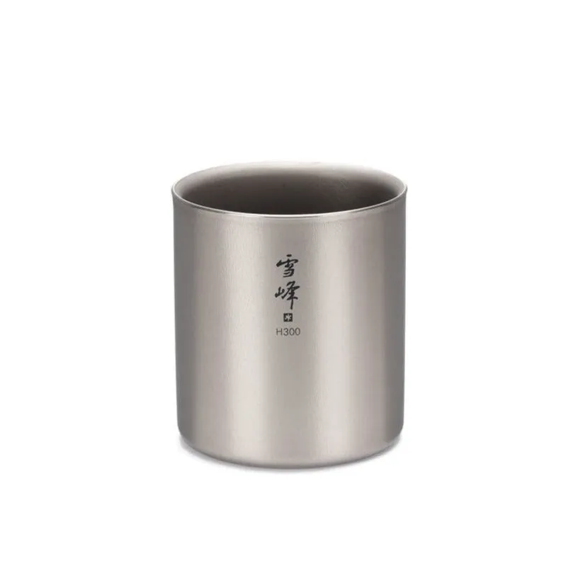 Snow Peak Ti-Double H300 Stacking Mug