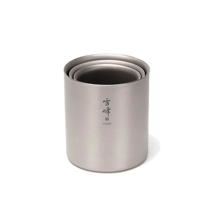 Snow Peak Ti-Double H300 Stacking Mug