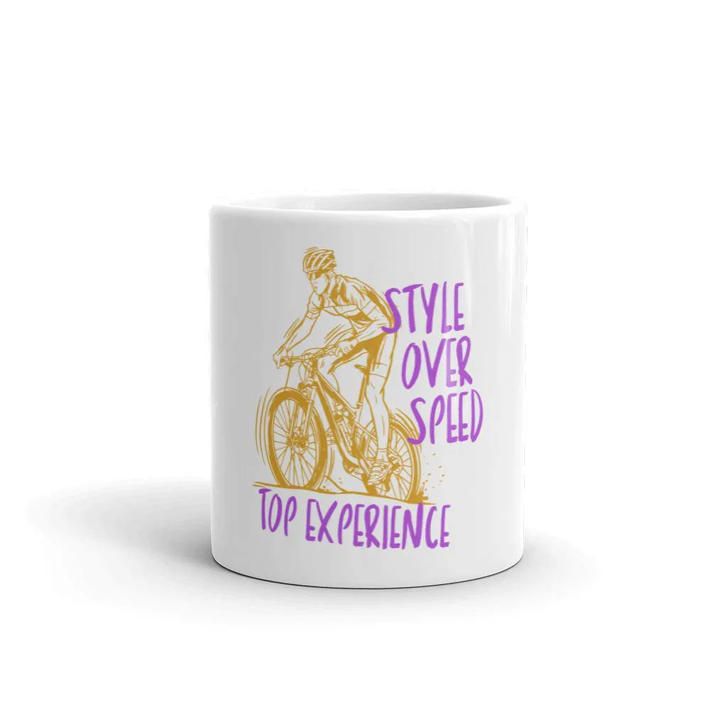 Style over speed top experience mug