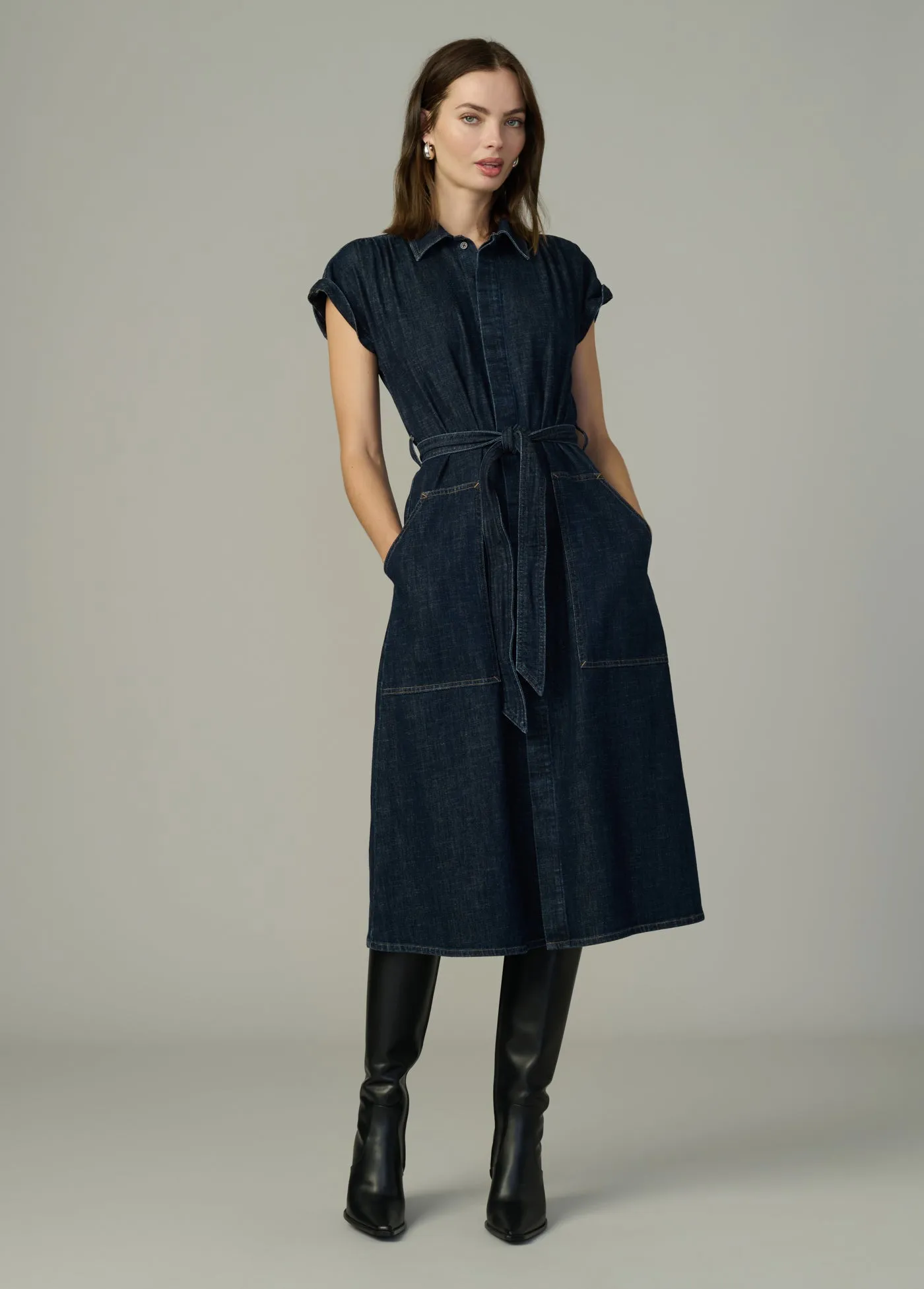 THE LEXI DENIM DRESS