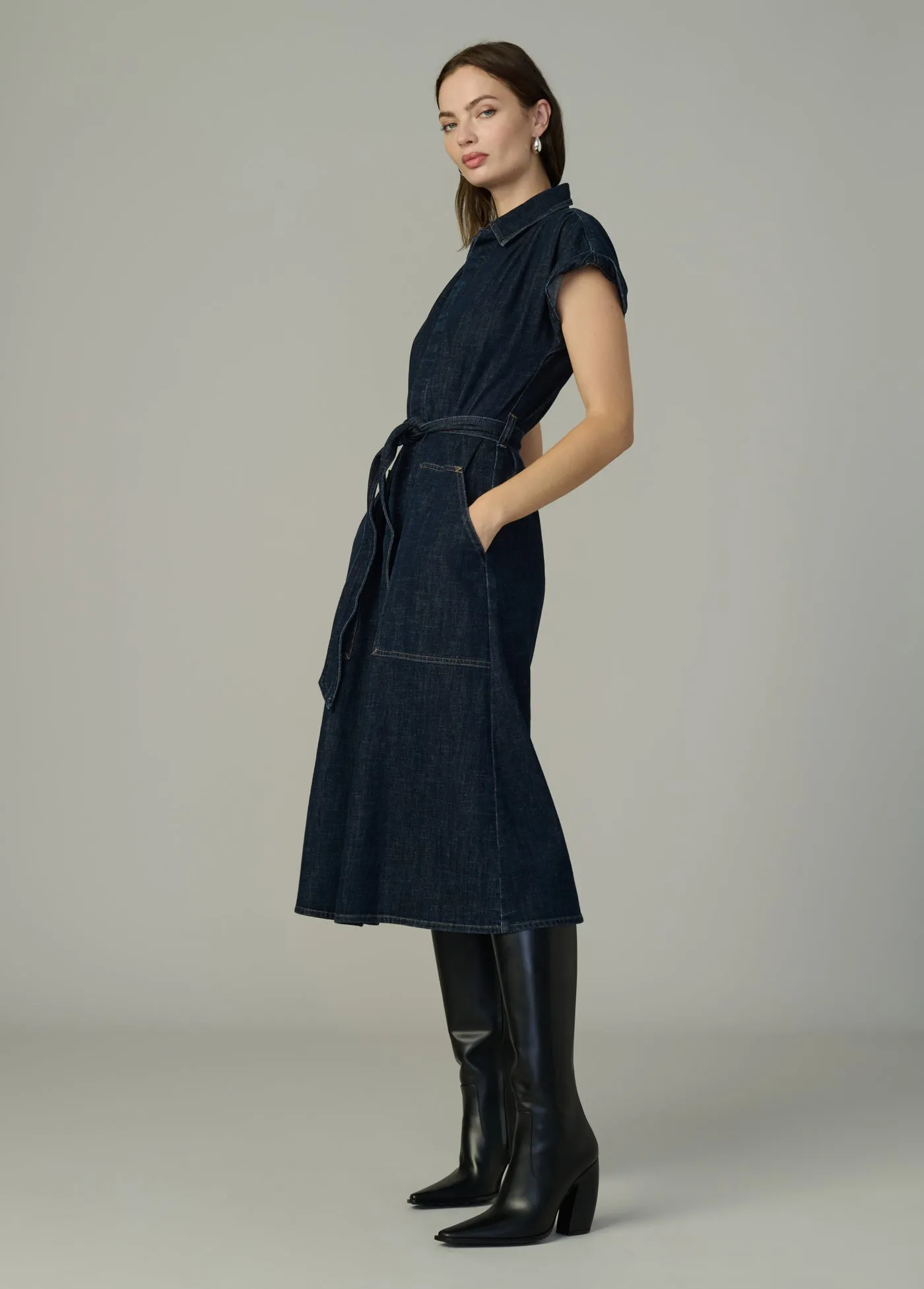 THE LEXI DENIM DRESS