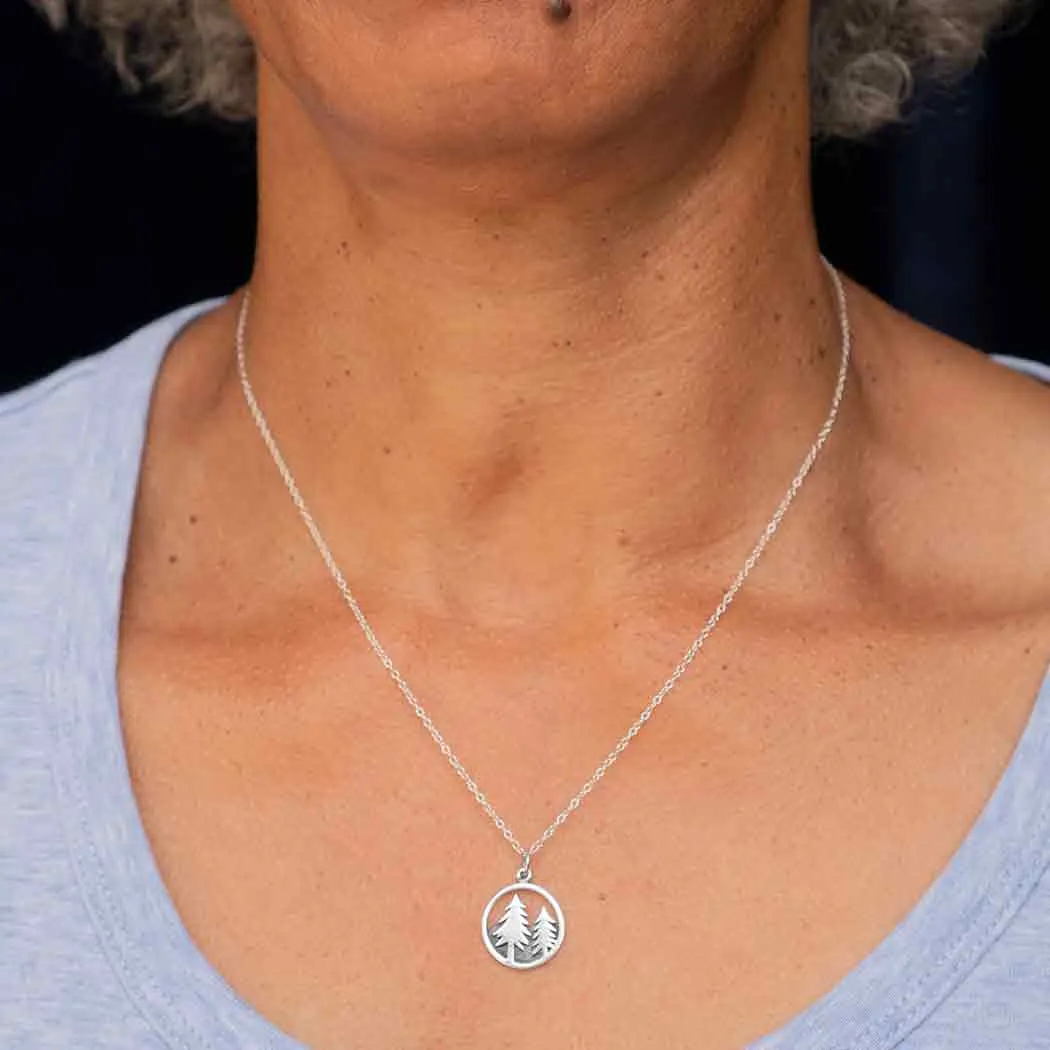 Trees and Mountain Necklace