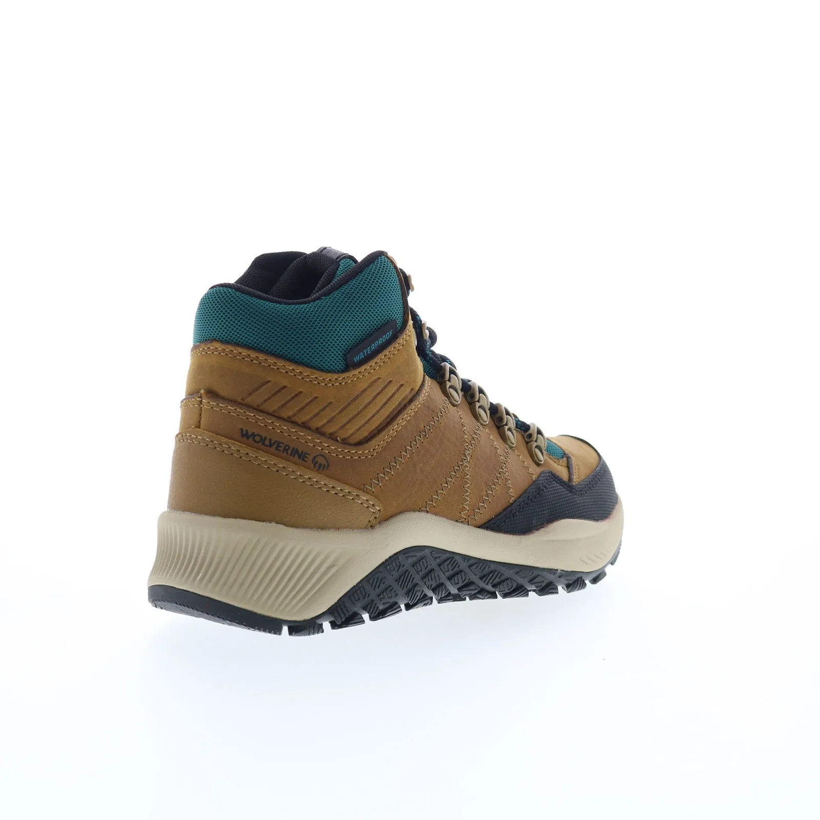 Wolverine Luton Mid Hiker Waterproof W880386 Womens Brown Wide Hiking Boots