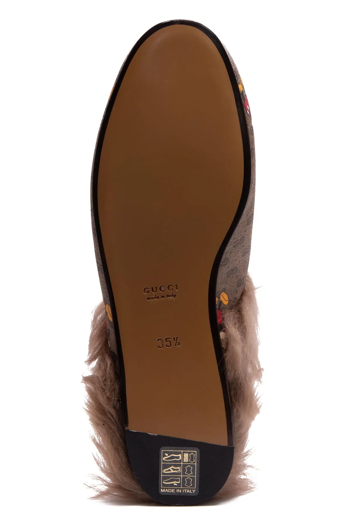 x Disney Fur Princetown Mules - Size 35.5